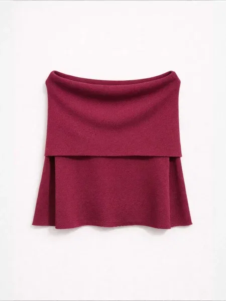 MixRay Bluza Blusen burgund