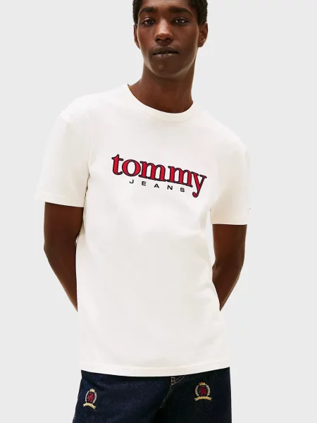 Футболка Tommy Jeans біла