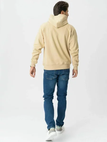 TEESHOPPEN Pulover Hoodie nisipiu