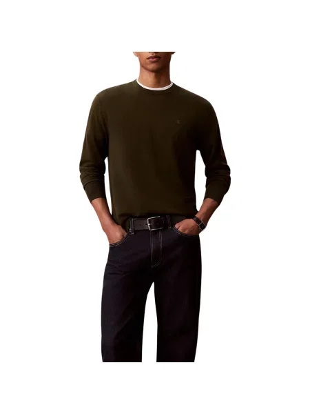 Calvin Klein Pulover Kaki verde