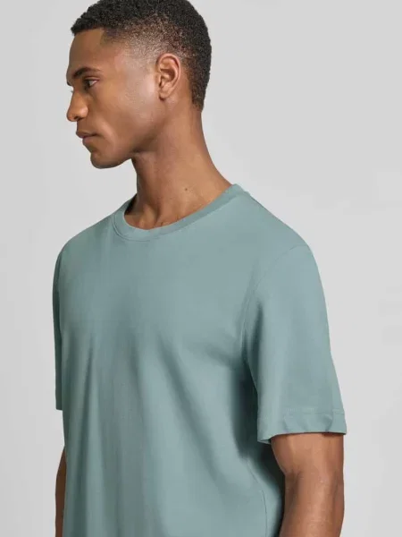 Krój regular fit t-shirt z mieszanki bawełny Tom Tailor