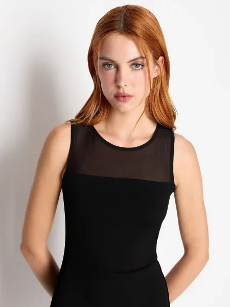 Armani Exchange Сукня міні чорний