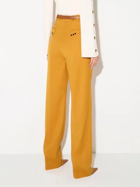 Брюки Elisabetta Franchi желтые