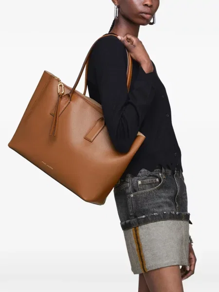 Geantă shopper Marc Jacobs maro