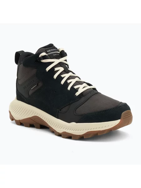 Мъжки туристически обувки Merrell Tempo Sol Mid Wp coal черно