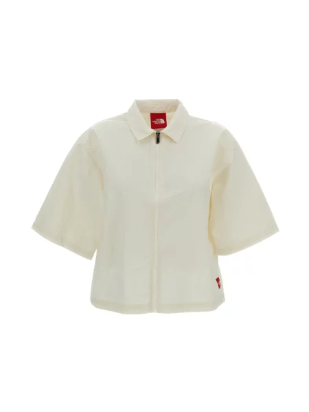 The North Face Płaszcz Red Box Z Rękawami weiss beżowy
