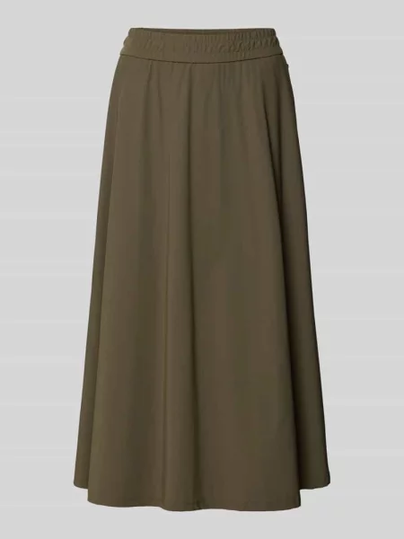 Spódnica midi z elastycznym pasem model SMEA' Raffaello Rossi