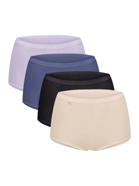 SLOGGI Slip Basic+ pielii / bleumarin / mov liliachiu negru