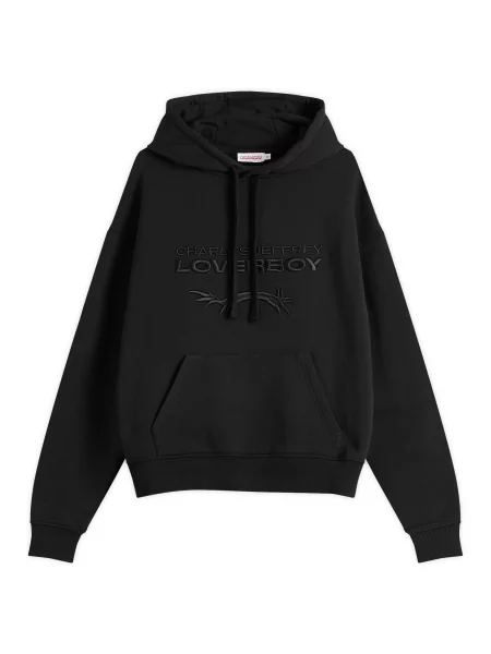Bluza Charles Jeffrey Loverboy z autografem czarna