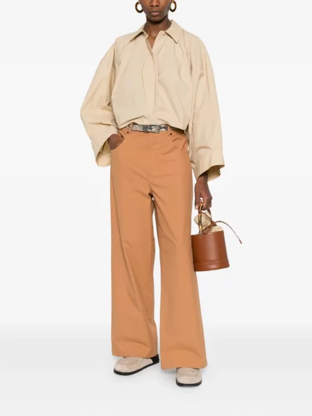 Pantaloni Erika Cavallini maro