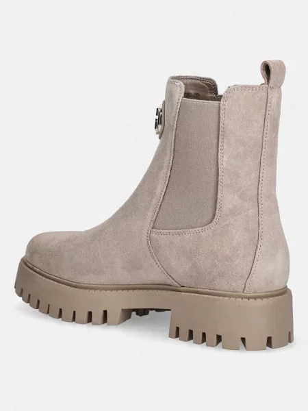 Замшевые ботинки Guess на платформе