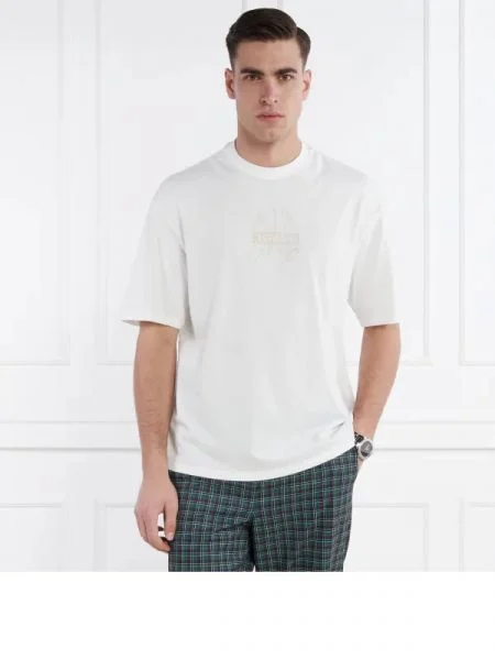 Armani Exchange Tricou | Comfort fit alb