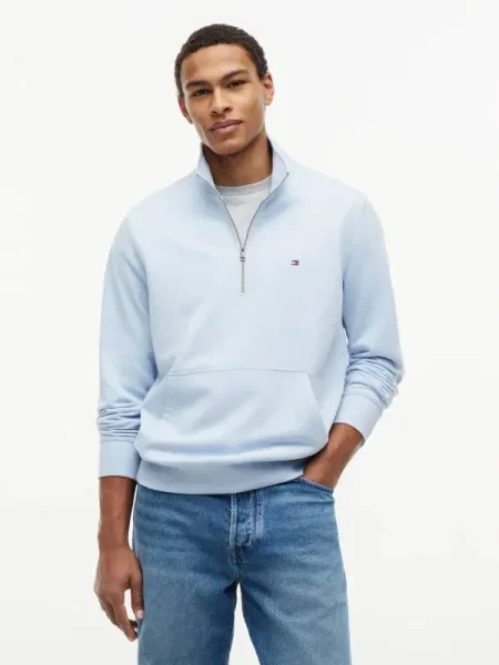 Tommy Hilfiger Hanorac TERRY albastru