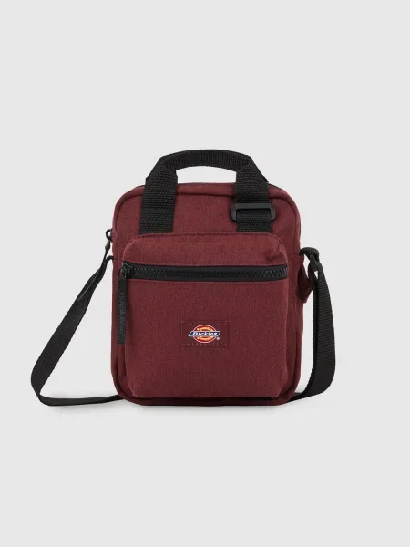 DICKIES Torba za čez ramo Moreauville rubin rdeča črna