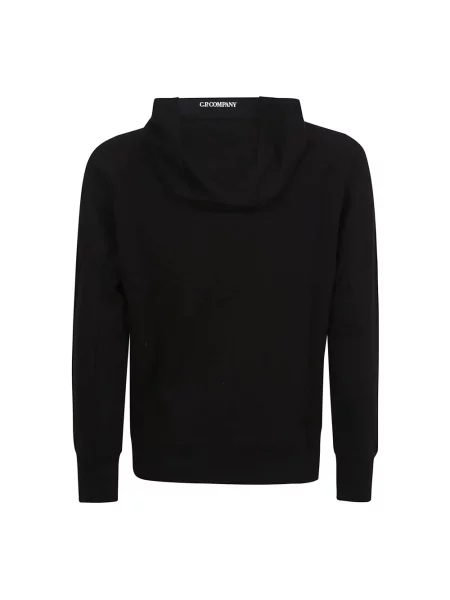Bluza z kapturem C.p. Company z kapturem czarna