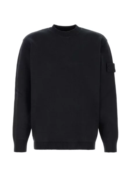 Pulover Stone Island cu strasuri albastru