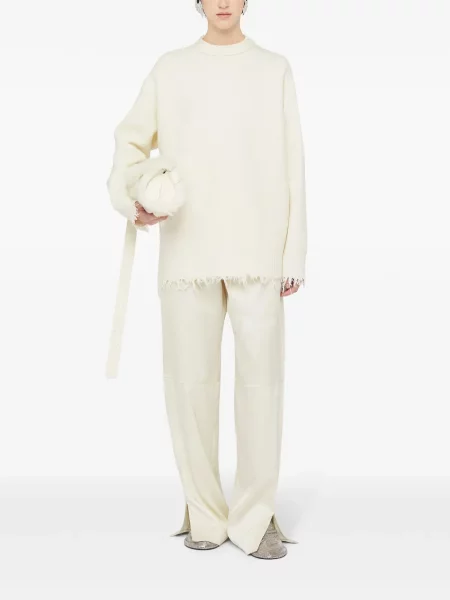 Pulover Jil Sander alb