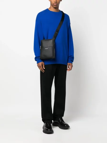 Geantă crossbody Calvin Klein negru