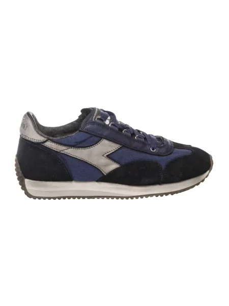 Sneakersy Diadora skórzane niebieskie