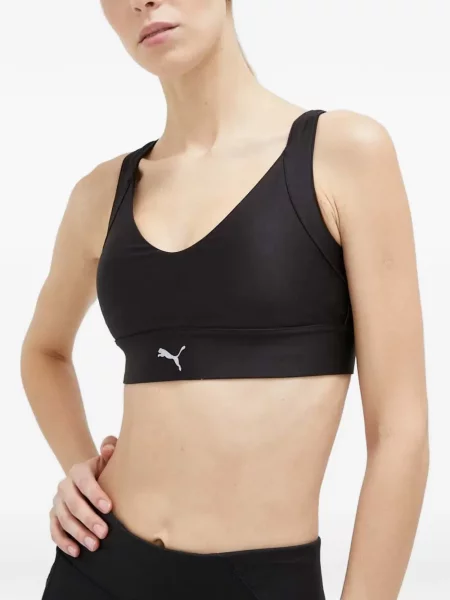 Sutien Puma cu imagine negru