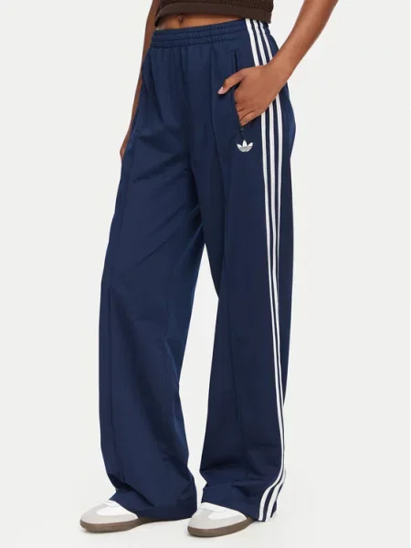 Adidas Spodnji del trenirke Firebird Mornarsko modra
