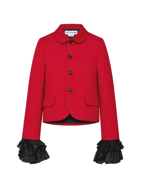 Kurtka dziecięca Comme Des Garcons Girl czerwona