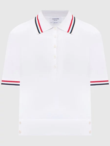 Поло Thom Browne біле