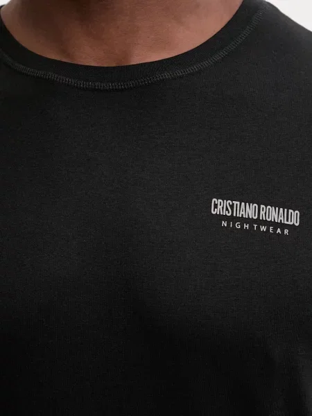 Піжама Cristiano Ronaldo з принтом чорний