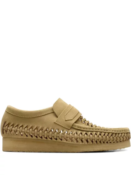 Pantofi loafer Clarks Originals din piele de căprioară