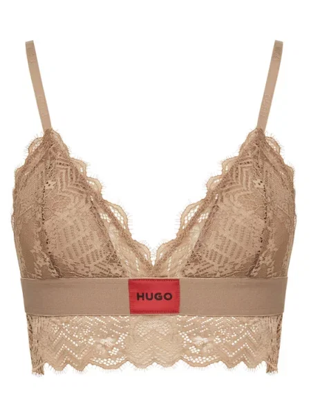 Trikotni nedrček HUGO bež