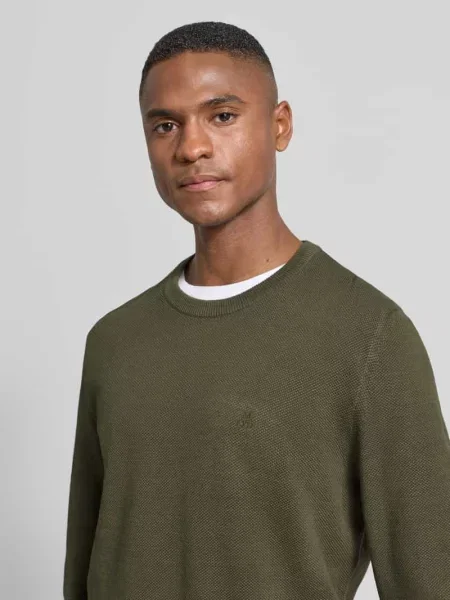 Regular Fit sweter z czystej bawełny Marc O'polo