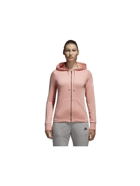 Hanorac cu glugă Adidas gri