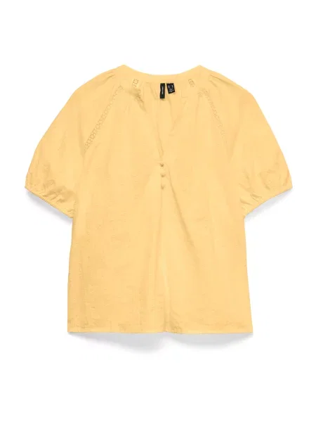 VERO MODA Halenka VMJUTTY' žlutá