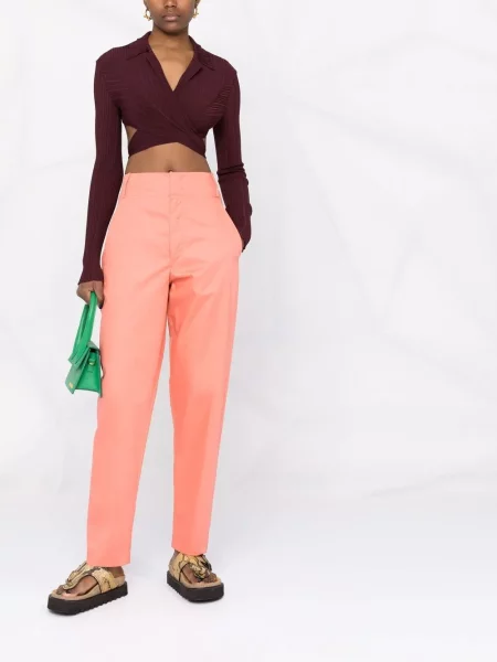 Kelnės Isabel Marant oranžinė