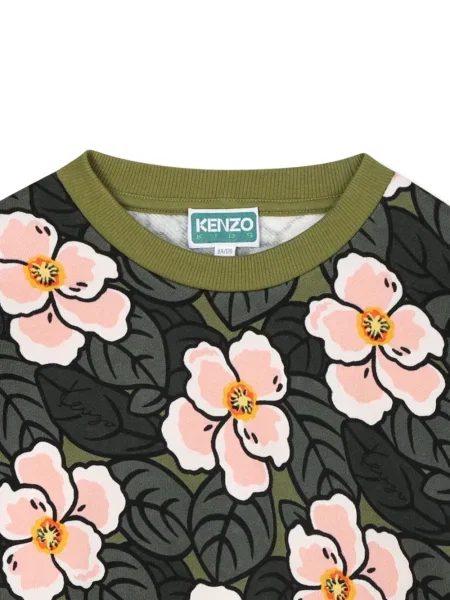 Bluza dziecięca Kenzo zielona