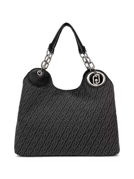 Geantă shopper Liu Jo cu imagine negru