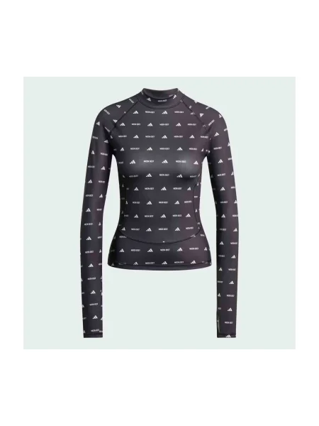 Tricou mânecă lungă Adidas negru