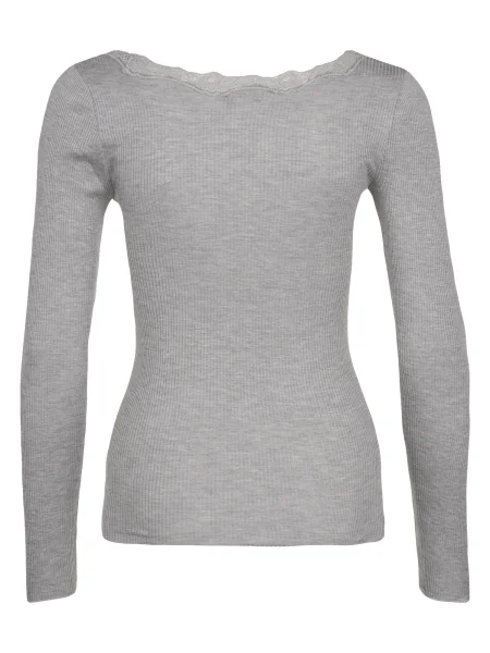 Rosemunde Tricou amestecat gri