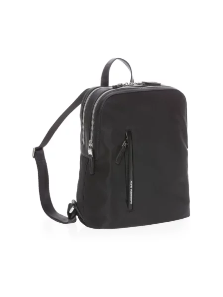 Plecak Mandarina Duck skórzany czarny
