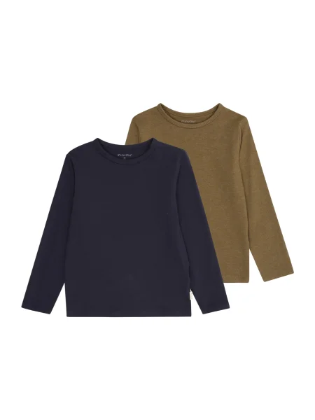MINYMO Tricou bleumarin / kaki