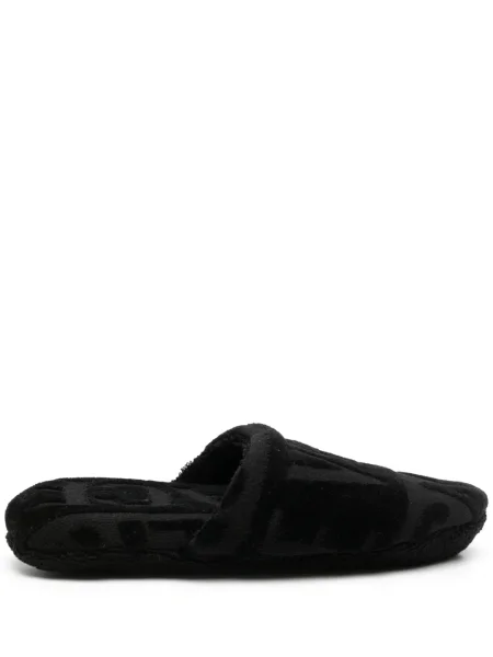 Papuci de casă Versace negru