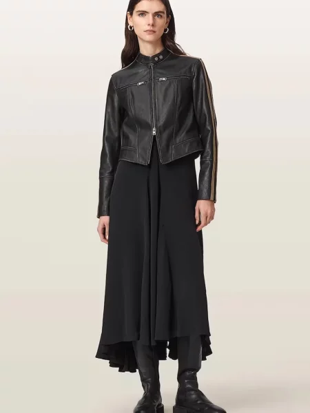 Кожаная куртка Allsaints