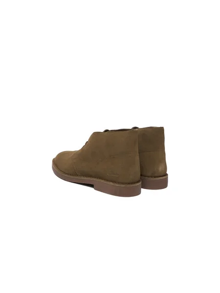 Šnurovacie tenisky Clarks khaki