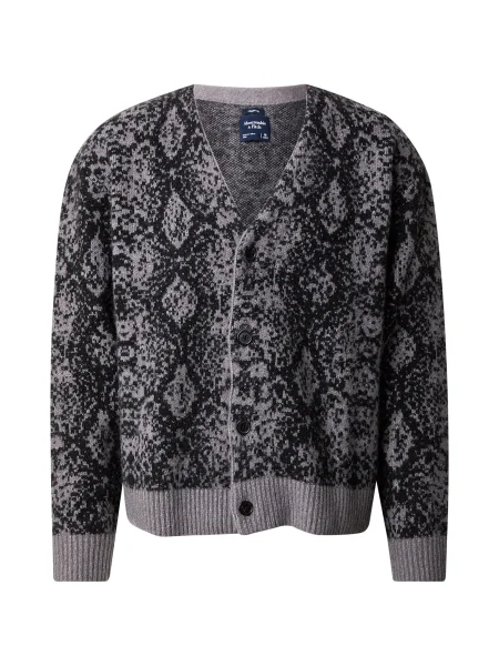 Abercrombie & Fitch Kardigan siva melange crna