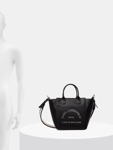 Кожаная сумка Karl Lagerfeld