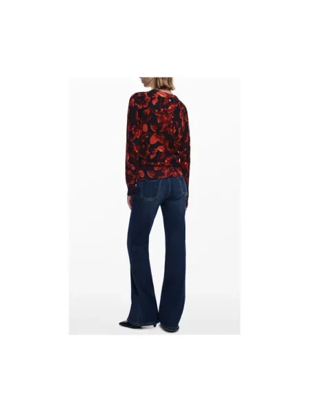 Sweter Desigual czerwony