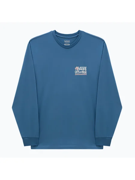 Мъжки Vans Petal And Pest Ls Тениска с дълъг ръкав copen blue синьо