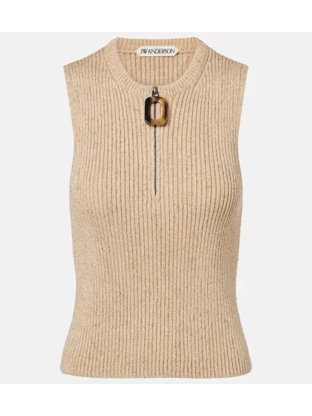 Top Jw Anderson tricotate bej