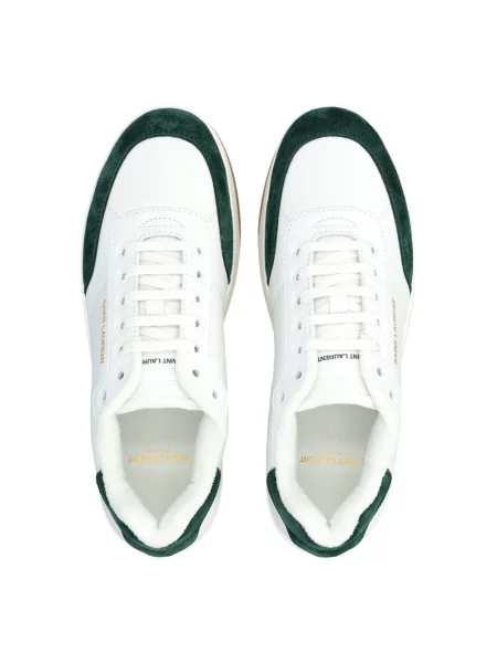 Sneakersy Saint Laurent skórzane białe