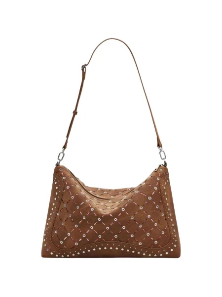 Crossbody táska Desigual barna